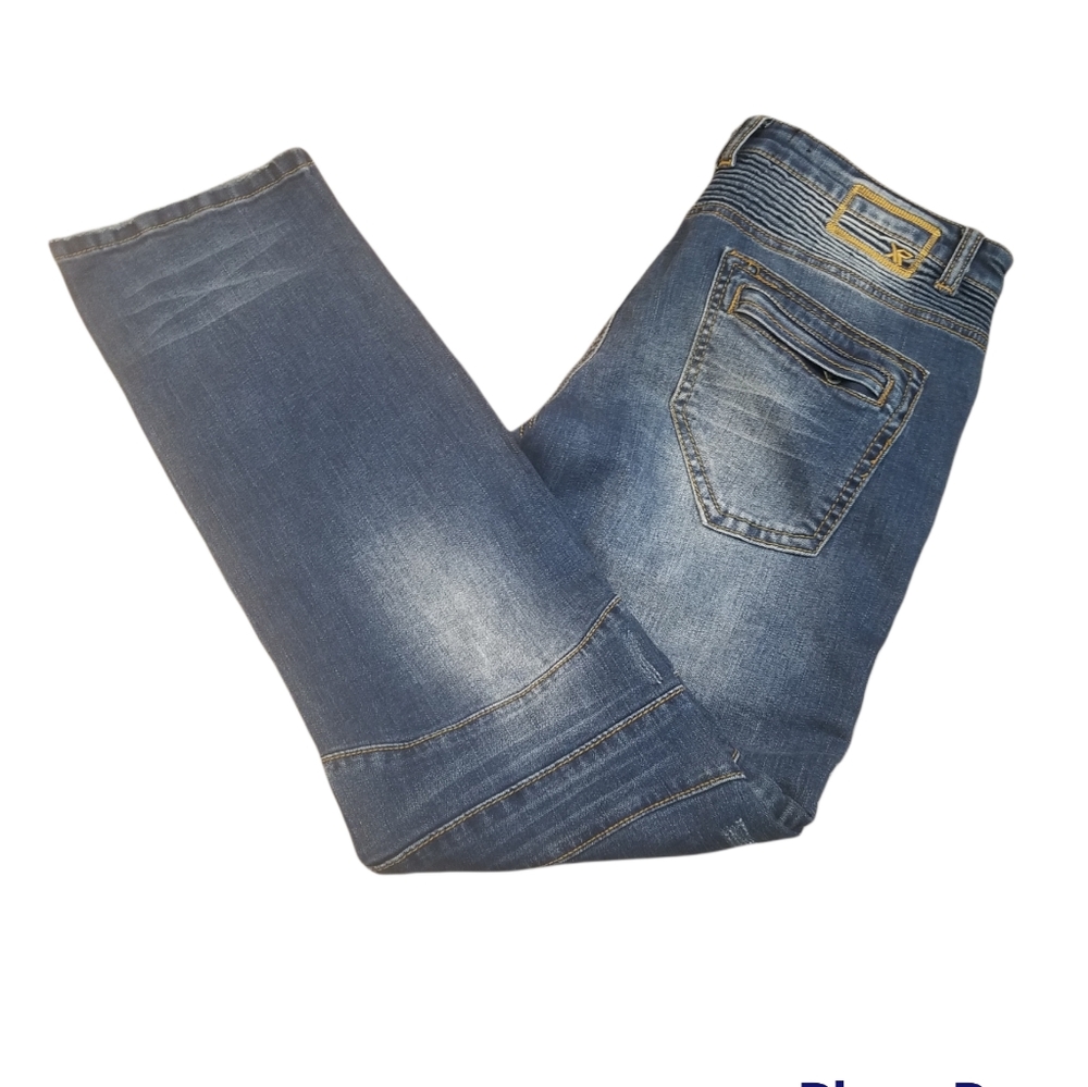 Xray jeans women's blue moto Skinny jeans